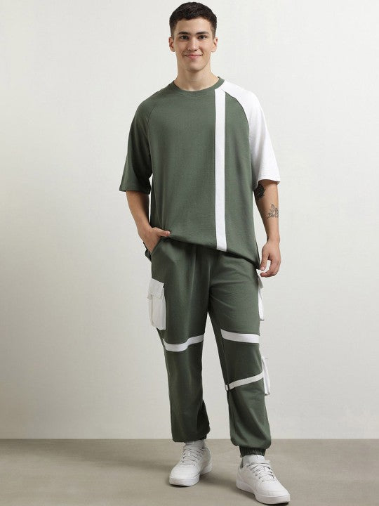 17f3a3fa-be95-42a3-8040-5d102b531f3b1719309480714NOBEROMenOversizedColorblockCo-ords2.jpg Men Oversized Colorblock Co-ords - Image 1