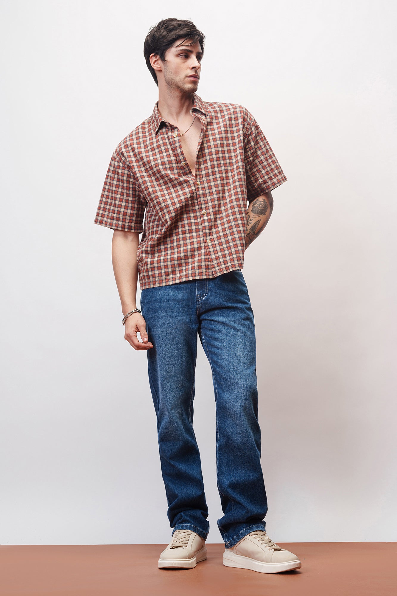 1stMarchFreakinsECOM1325_1ebb25cd-3ec1-42e9-a6dd-82598af782f7.jpg Endless Blue Everyday Wear Classic Straight-Fit Denim Jeans - Image 1