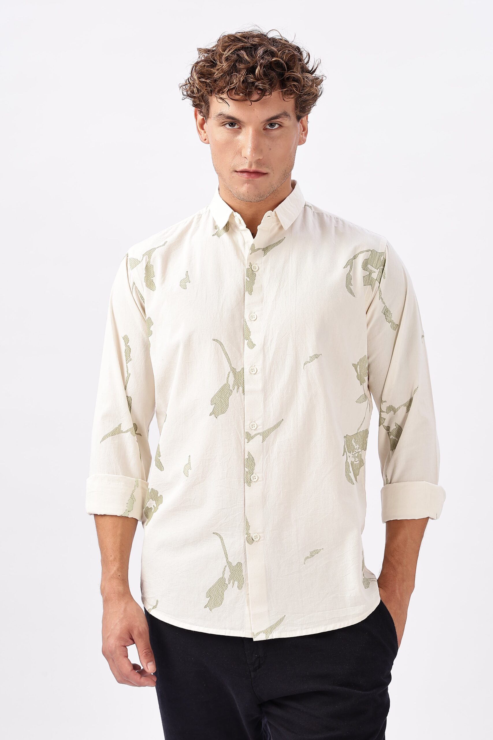 Hamptons_08_7-scaled-1.jpg Whispers in Sage Soft Tone Embroidered Minimal Shirt - Image 1